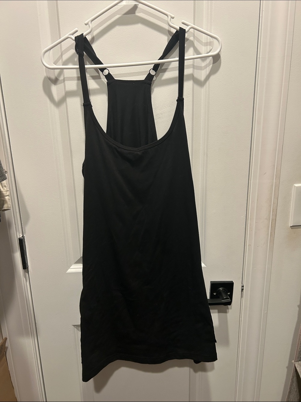 Amazon Black Racerback Tank Dress